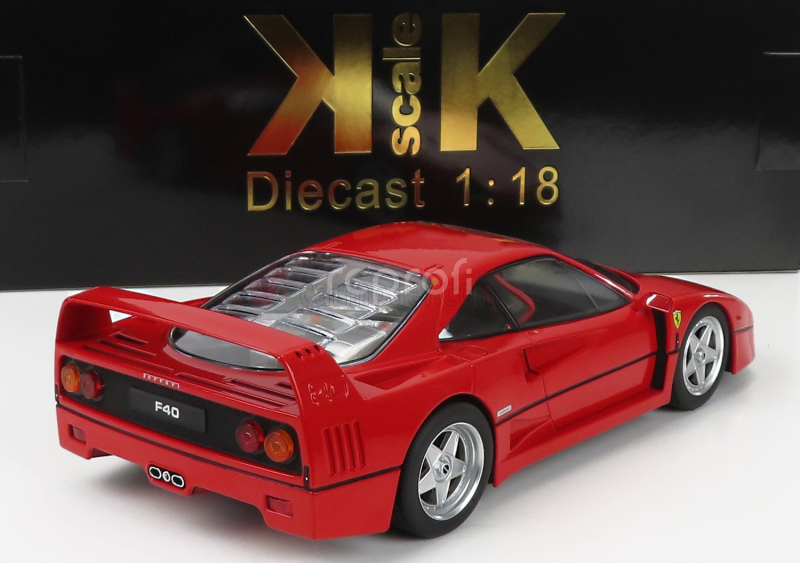 Kk-scale Ferrari F40 1987 - Red Interior 1:18 Red