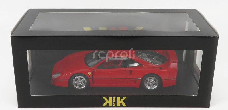 Kk-scale Ferrari F40 1987 - Red Interior 1:18 Red