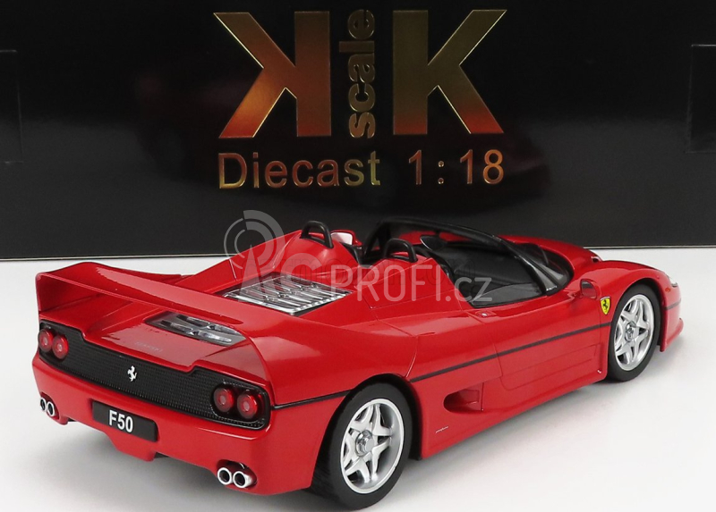 Kk-scale Ferrari F50 Cabriolet 1995 1:18 Red