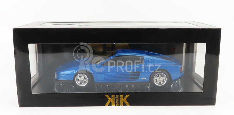 Kk-scale Ferrari Testarossa Mki 1984 Monodado Monospecchio 1:18 Blue