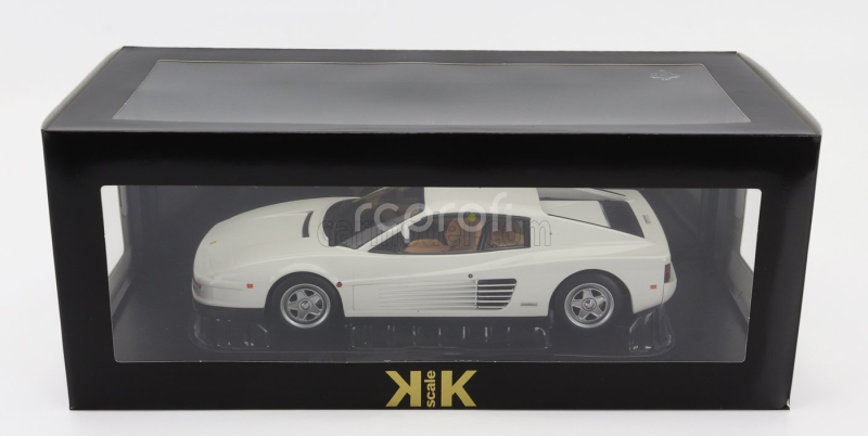 Kk-scale Ferrari Testarossa Mki Usa Version 1984 Monodado Monospecchio 1:18 Bílá