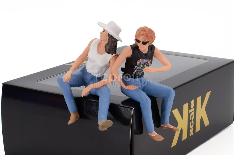 Kk-scale Figures Set 2x Girl- Car Not Included 1:18 Různé