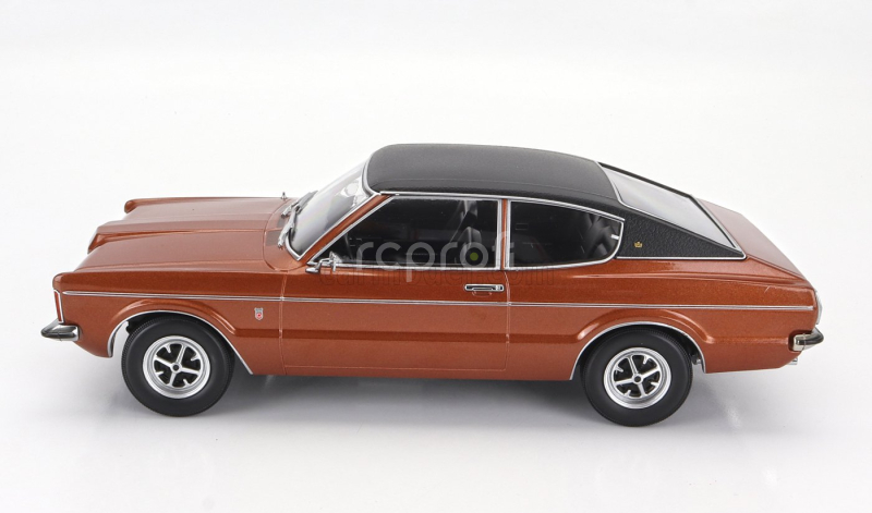 Kk-scale Ford england Taunus Glx Coupe 1971 1:18 Měděná Černá