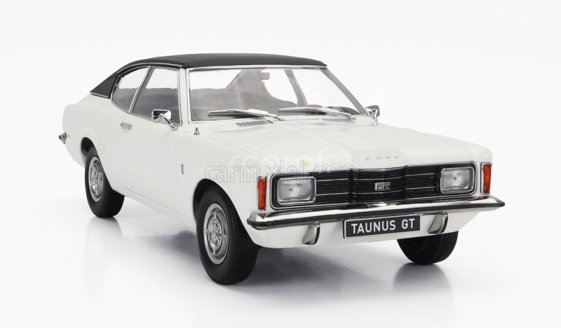 Kk-scale Ford england Taunus Gt Coupe 1971 1:18 Bílá Černá
