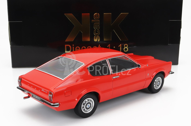 Kk-scale Ford england Taunus L Coupe 1971 1:18 Red