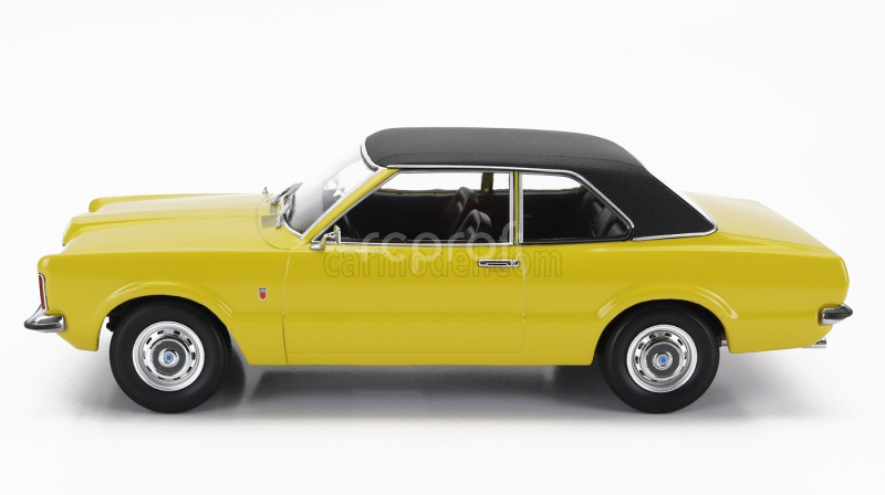 Kk-scale Ford england Taunus L Coupe 1971 1:18 Žlutá Matná Černá