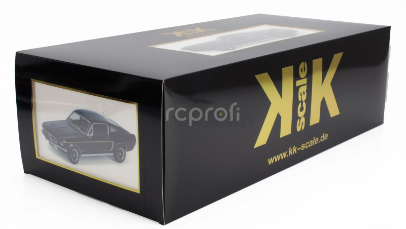 Kk-scale Ford usa Mustang Gt Fastback Coupe 1968 1:12 Black