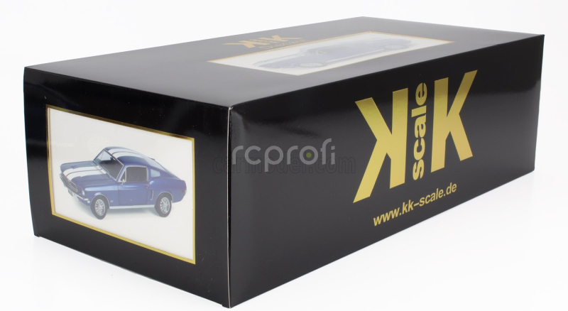 Kk-scale Ford usa Mustang Gt Fastback Coupe 1968 1:12 Modrá Bílá