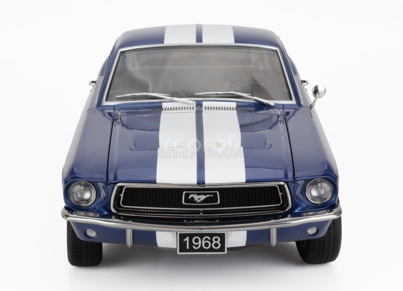 Kk-scale Ford usa Mustang Gt Fastback Coupe 1968 1:12 Modrá Bílá