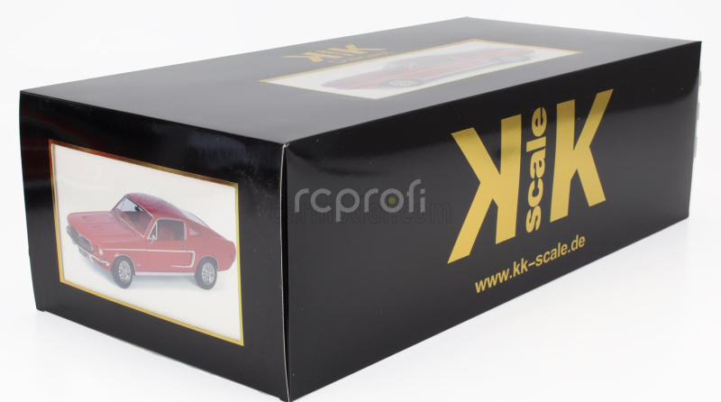 Kk-scale Ford usa Mustang Gt Fastback Coupe 1968 1:12 Red