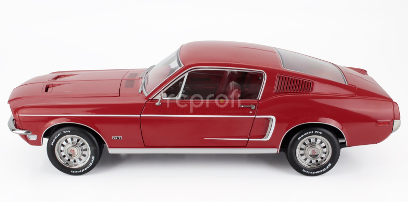 Kk-scale Ford usa Mustang Gt Fastback Coupe 1968 1:12 Red