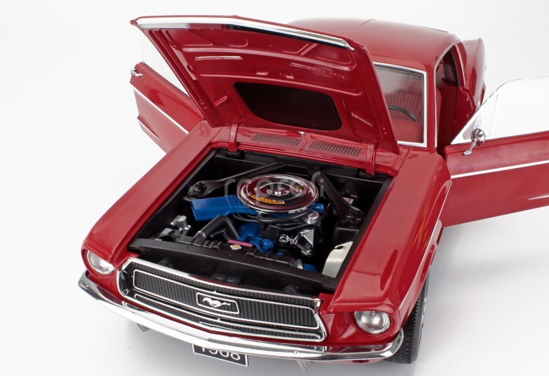 Kk-scale Ford usa Mustang Gt Fastback Coupe 1968 1:12 Red