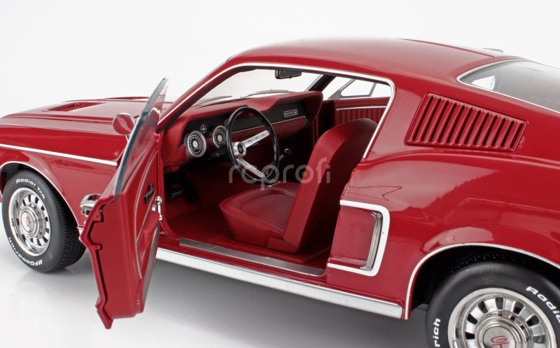 Kk-scale Ford usa Mustang Gt Fastback Coupe 1968 1:12 Red