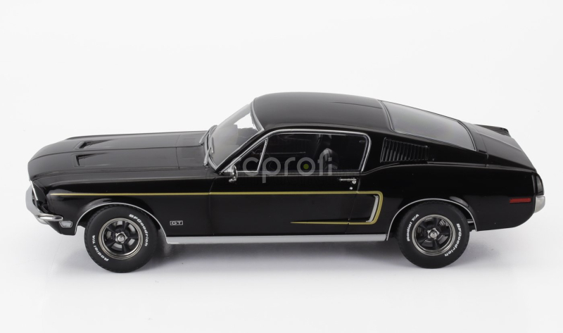 Kk-scale Ford usa Mustang Gt Fastback Coupe 1968 1:18 Black