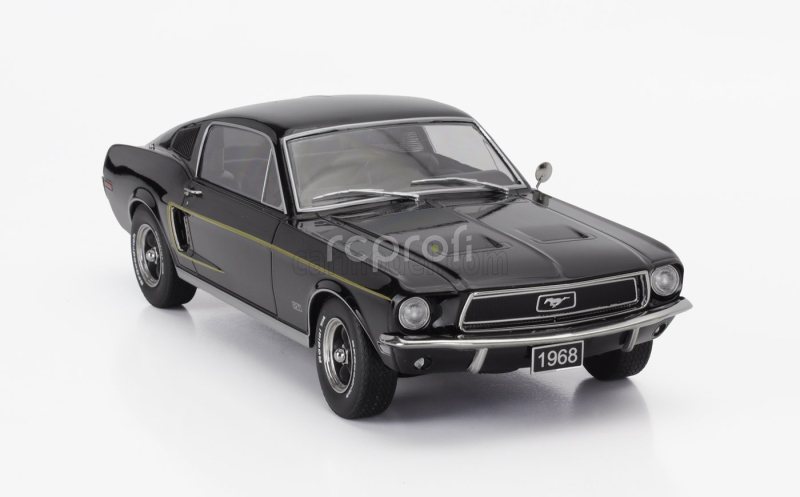 Kk-scale Ford usa Mustang Gt Fastback Coupe 1968 1:18 Black