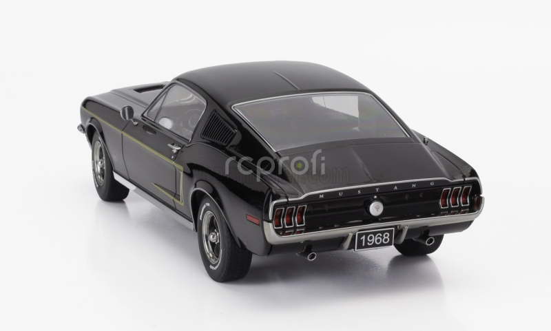 Kk-scale Ford usa Mustang Gt Fastback Coupe 1968 1:18 Black