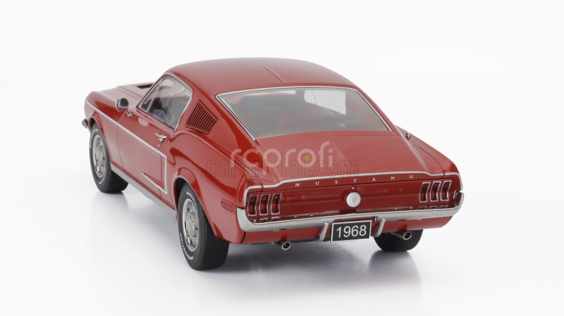 Kk-scale Ford usa Mustang Gt Fastback Coupe 1968 1:18 Red
