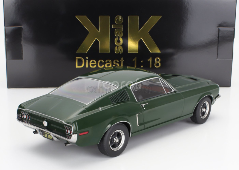 Kk-scale Ford usa Mustang Gt Fastback Coupe 1968 1:18 Zelená