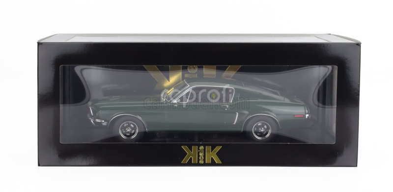 Kk-scale Ford usa Mustang Gt Fastback Coupe 1968 1:18 Zelená