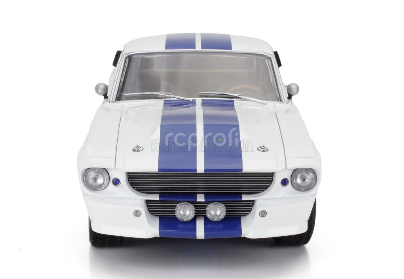 Kk-scale Ford usa Mustang Shelby Gt500 Eleanor Coupe 1967 1:12 Bílá Modrá