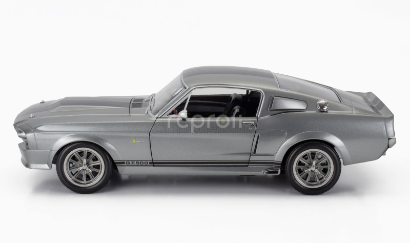 Kk-scale Ford usa Mustang Shelby Gt500 Eleanor Coupe 1967 1:12 Šedá Černá