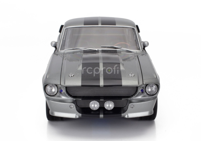 Kk-scale Ford usa Mustang Shelby Gt500 Eleanor Coupe 1967 1:12 Šedá Černá