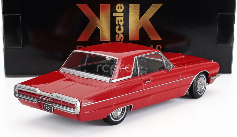 Kk-scale Ford usa Thunderbird Cabriolet Hard-top Closed 1966 1:18 Red