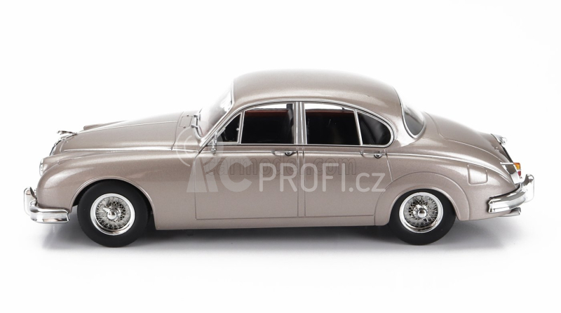 Kk-scale Jaguar Mkii 3.8 Lhd 1959 1:18 Pearl Silver