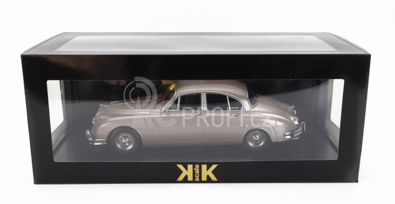 Kk-scale Jaguar Mkii 3.8 Lhd 1959 1:18 Pearl Silver