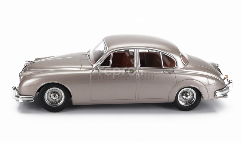 Kk-scale Jaguar Mkii 3.8 Rhd 1959 1:18 Pearl Silver