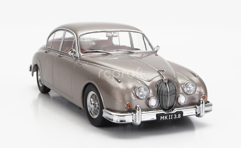 Kk-scale Jaguar Mkii 3.8 Rhd 1959 1:18 Pearl Silver
