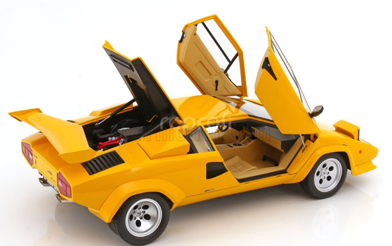 Kk-scale Lamborghini Countach Lp 5000s Qv 1985 1:12 Žlutá
