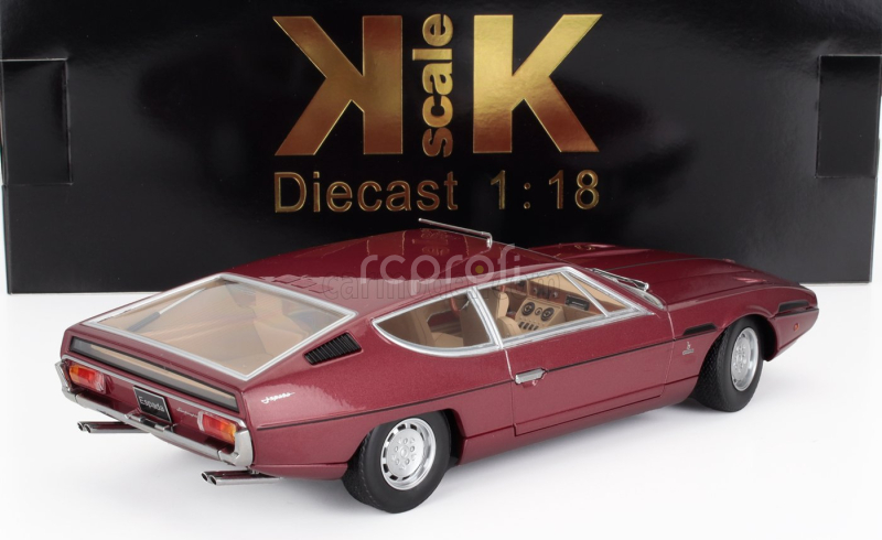 Kk-scale Lamborghini Espada 2-series 1970 1:18 Red