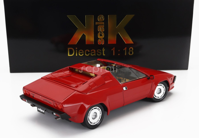 Kk-scale Lamborghini Jalpa 3500 1982 1:18 Red