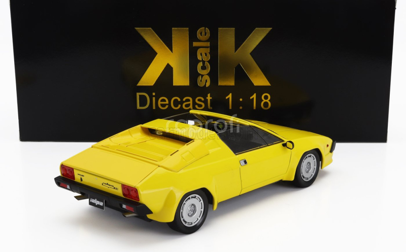 Kk-scale Lamborghini Jalpa 3500 1982 1:18 Žlutá