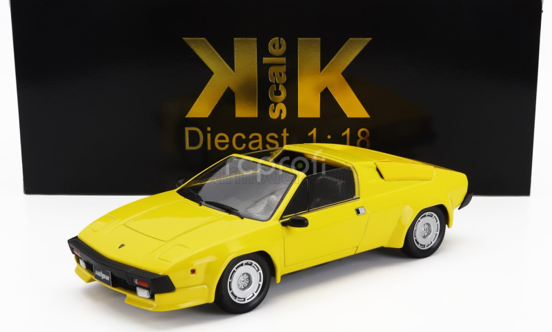 Kk-scale Lamborghini Jalpa 3500 1982 1:18 Žlutá