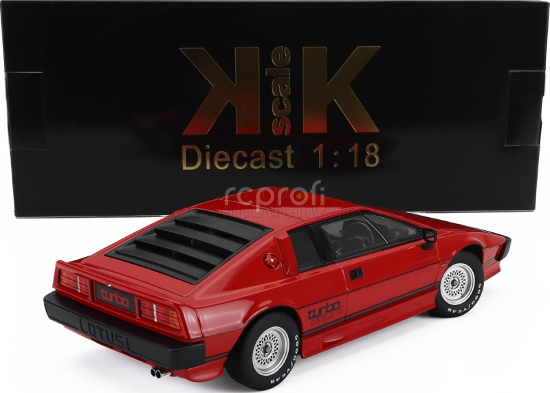 Kk-scale Lotus Esprit Turbo 1981 1:18 Červená Černá