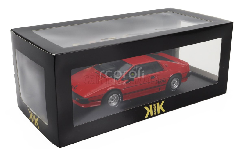 Kk-scale Lotus Esprit Turbo 1981 1:18 Červená Černá
