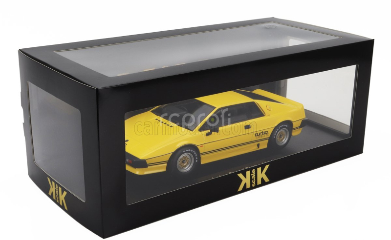 Kk-scale Lotus Esprit Turbo 1981 1:18 Žlutá Černá