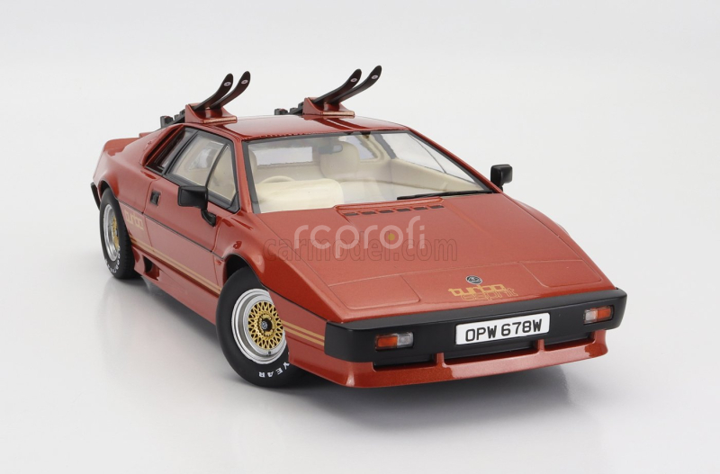 Kk-scale Lotus Esprit Turbo 1981 With Ski - Con Sci 1:18 Copper Met