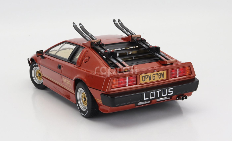Kk-scale Lotus Esprit Turbo 1981 With Ski - Con Sci 1:18 Copper Met