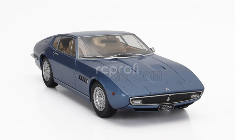 Kk-scale Maserati Ghibli Coupe 1969 1:18 Blue Met