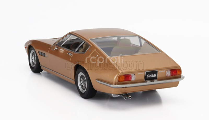 Kk-scale Maserati Ghibli Coupe 1969 1:18 Gold Met