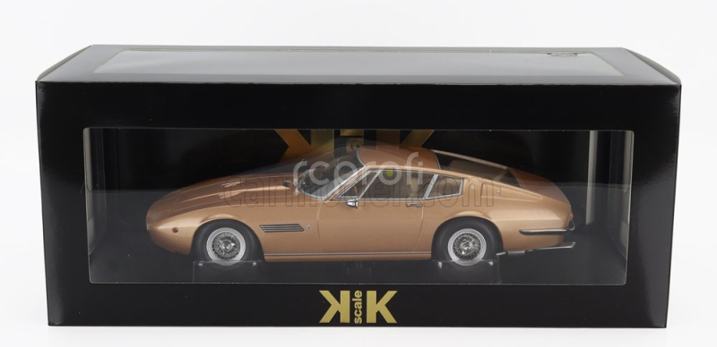 Kk-scale Maserati Ghibli Coupe 1969 1:18 Gold Met