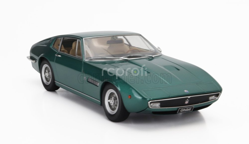 Kk-scale Maserati Ghibli Coupe 1969 1:18 Green Met