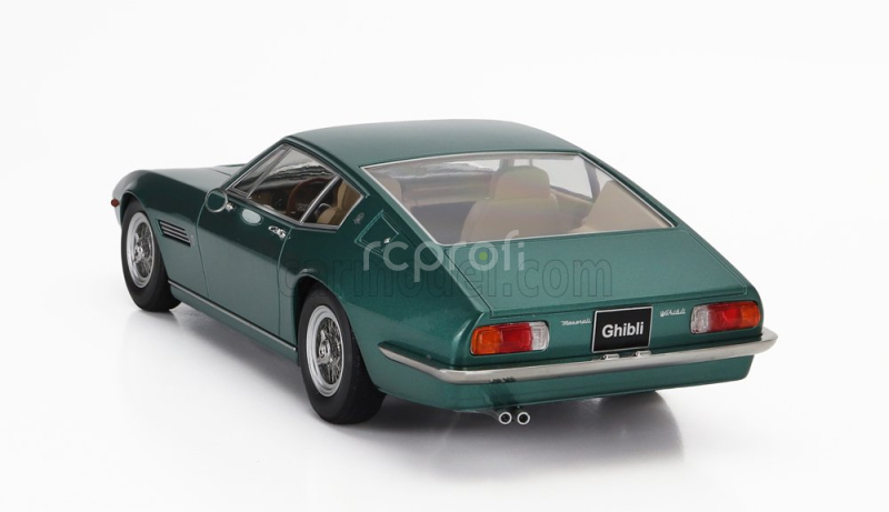 Kk-scale Maserati Ghibli Coupe 1969 1:18 Green Met