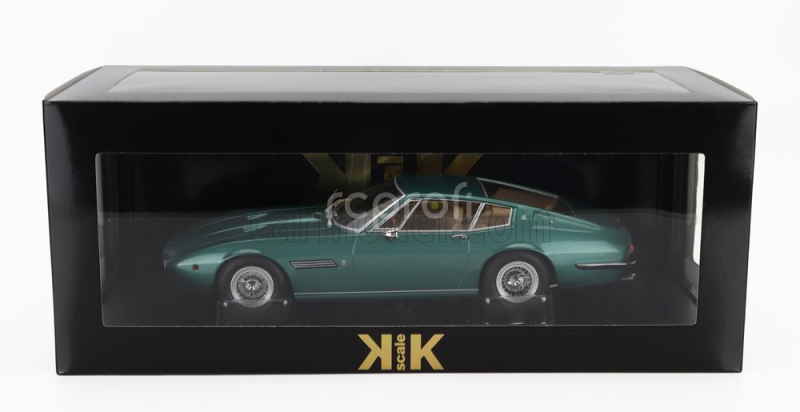 Kk-scale Maserati Ghibli Coupe 1969 1:18 Green Met