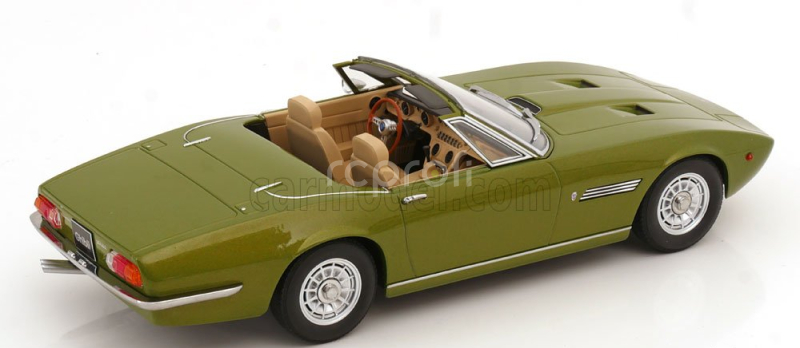 Kk-scale Maserati Ghibli Spider Cabriolet Open 1970 - Alloy Rims - Cerchi In Lega 1:18 Zelená