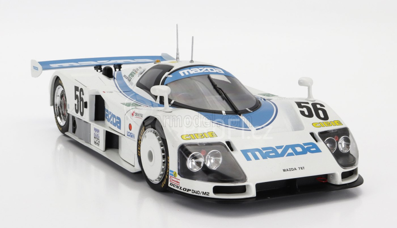 Kk-scale Mazda 787b 2.6l Team Mazdaspeed Co. Ltd. Oreca N 56 1:18, bílá