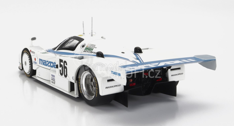 Kk-scale Mazda 787b 2.6l Team Mazdaspeed Co. Ltd. Oreca N 56 1:18, bílá